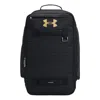 Under Armour Contain Backpack 'black Yellow'
