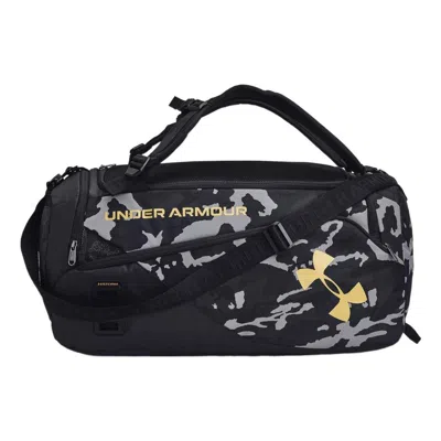 Under Armour Contain Duo Duffle Bag 'black Grey Camo'