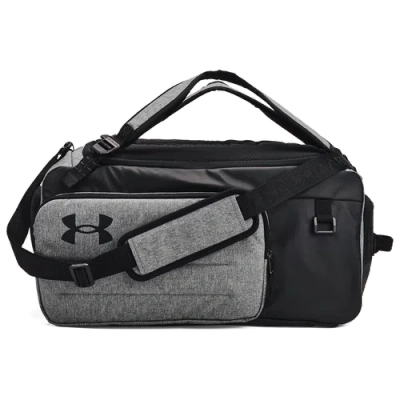 Under Armour Contain Duo Med Bp Duffle In Castlerock/black/white