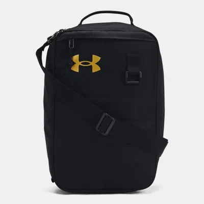 Under Armour Contain Shoe Bag Black In Burgundy