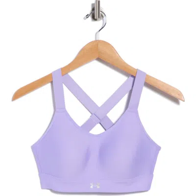 Under Armour Continuum High Support Racerback Sports Bra In Transparent