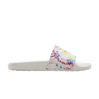 Pre-owned Under Armour Core Remix Slides 'pride' In White