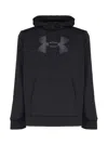 UNDER ARMOUR COTTON SWEATSHIRT WITH FLEECE FABRIC