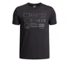 Under Armour Courts Short-sleeve T-shirt In Black