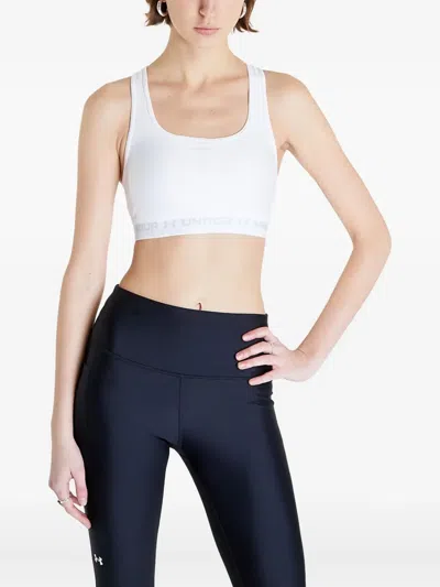 Under Armour Crossback Mid Bra In White
