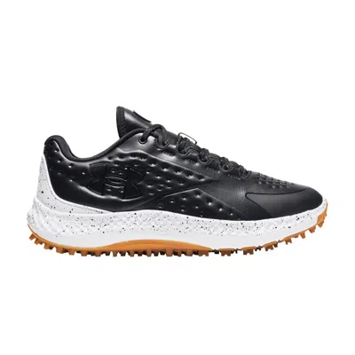 Pre-owned Under Armour Curry 1 Golf 'black Castlerock Gum'
