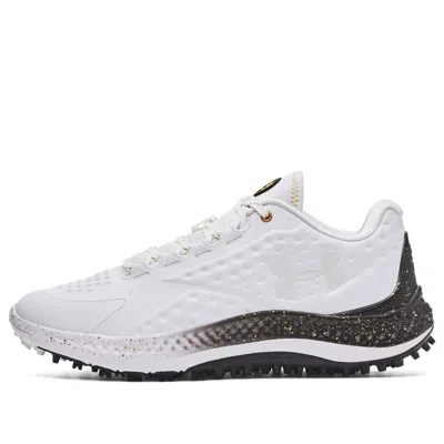 Under Armour Curry 1 Golf 'white Black' In Gray