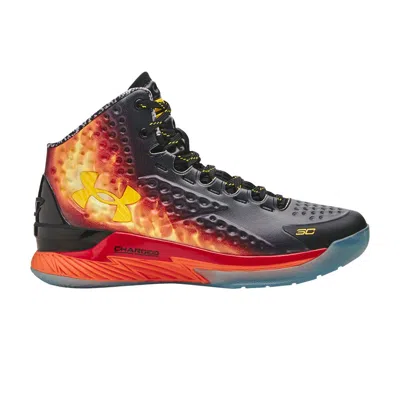 Pre-owned Under Armour Curry 1 Gs 'curry Jam' | Black | Kid's Size 4.5