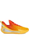 Under Armour Curry 12 What The Bay Sneakers In Gold