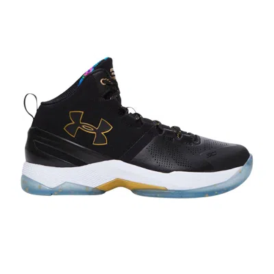 Pre-owned Under Armour Curry 2 Le Gs 'black Gold' | Kid's Size 7