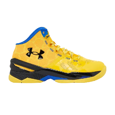 Pre-owned Under Armour Curry 2 Retro Gs 'double Bang' In Yellow