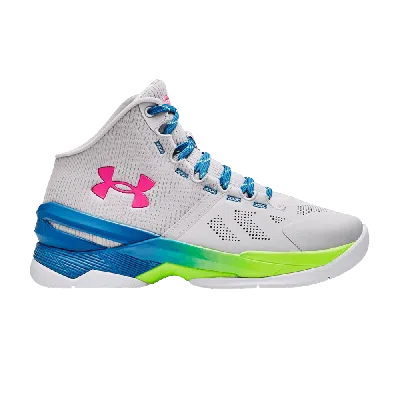 Pre-owned Under Armour Curry 2 Retro Gs 'splash Party' In Grey