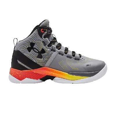 Pre-owned Under Armour Curry 2 Retro Ps 'iron Sharpens Iron' 2022 In Grey