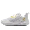 Under Armour Curry 3 Hovr Splash 'white Metallic Gold'