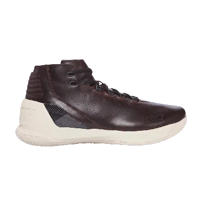 Pre-owned Under Armour Curry 3 Lux 'oxblood' In Brown