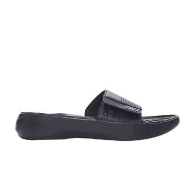 Pre-owned Under Armour Curry 3 Slides Gs 'black'