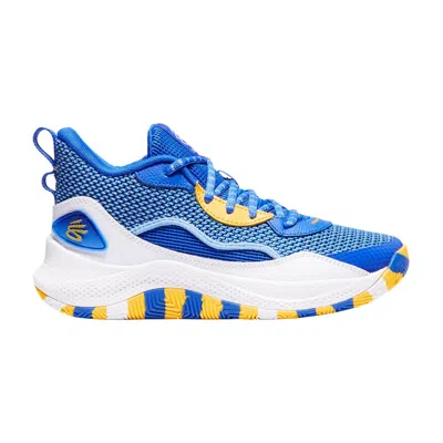 Pre-owned Under Armour Curry 3zer0 24 Gs 'warriors' | Blue | Kid's Size 3.5