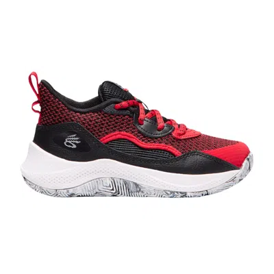 Pre-owned Under Armour Curry 3zer0 24 Ps 'black Red White' | Kid's Size 10.5