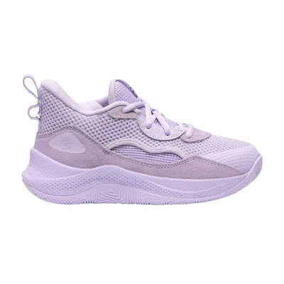 Pre-owned Under Armour Curry 3zer0 24 Ps 'salt Purple' | Kid's Size 13