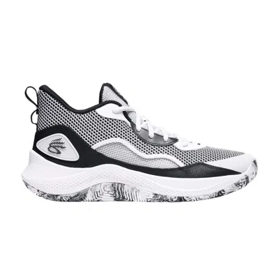 Pre-owned Under Armour Curry 3zer0 24 'white Black' | Men's Size 8