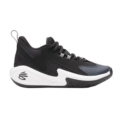 Pre-owned Under Armour Curry 3zer0 25 Sde Ps 'black Anthracite' | Kid's Size 13.5