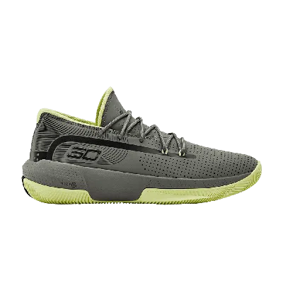 Pre-owned Under Armour Curry 3zer0 3 'grey Gravity Green'