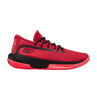 Pre-owned Under Armour Curry 3zer0 3 Gs 'red'