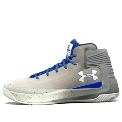 Under Armour Curry 3zer0 'white Team Royal' In Gray