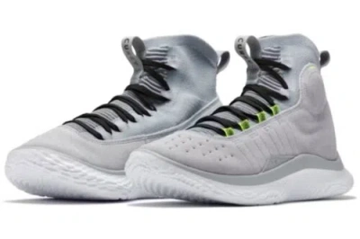 Pre-owned Under Armour Curry 4 Flotro Grey Men's 12.5 Basketball Shoes 3024861-102 In Gray