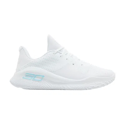 Pre-owned Under Armour Curry 4 Low Flotro 'april Showers' In White