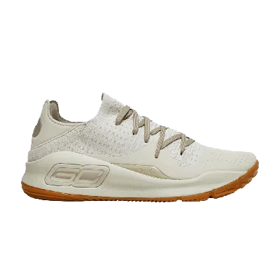 Pre-owned Under Armour Curry 4 Low Gs 'beige Gum' In Brown