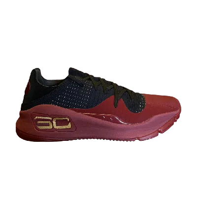 Pre-owned Under Armour Curry 4 Low Tb 'rouge' In Red