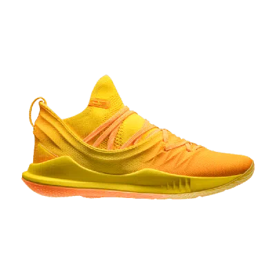 Pre-owned Under Armour Curry 5 'asia Tour - China' In Yellow