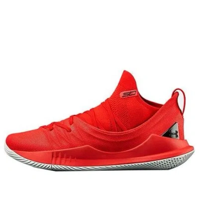 Under Armour Curry 5 'fired Up' In Red