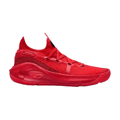 Pre-owned Under Armour Curry 6 Gs 'heart Of The Town' In Red