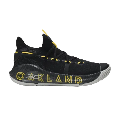 Pre-owned Under Armour Curry 6 Gs 'thank You' In Black