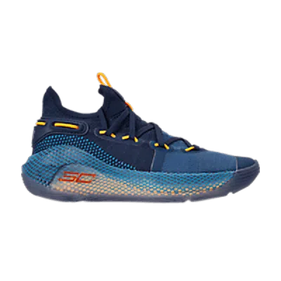 Pre-owned Under Armour Curry 6 Gs 'underrated' In Blue