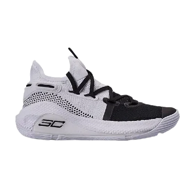 Pre-owned Under Armour Curry 6 Gs 'working On Excellence' In White