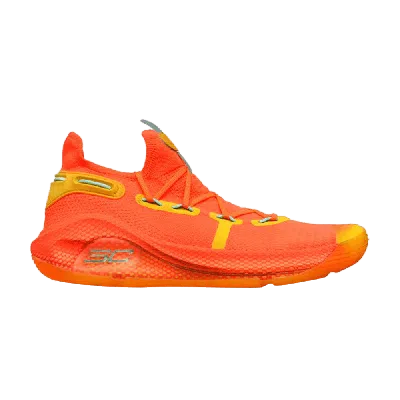 Pre-owned Under Armour Curry 6 'rep The Bay' In Orange