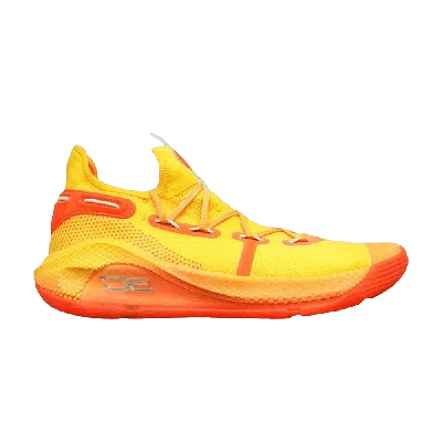 Pre-owned Under Armour Curry 6 'rep The Bay' In Yellow
