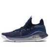Under Armour Curry 6 Team 'navy' In Blue