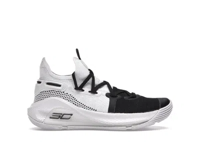 Pre-owned Under Armour Curry 6 Working On Excellence Sneakers In White/black