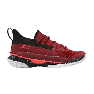 Pre-owned Under Armour Curry 7 Gs 'red Cordova'