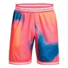 Under Armour Curry 8 Inch Heavyweight Mesh Basketball Shorts 'pink Tie Dye'