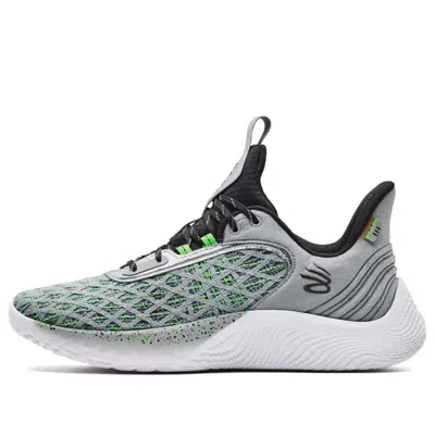 Under Armour Curry 9 'sesame Street Oscar' In Gray