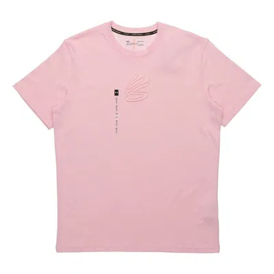 Under Armour Curry Embroidered Undrtd T-shirt 'pink'