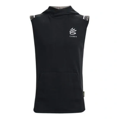 Under Armour Curry Fleece Sleeveless Hoodie 'black'