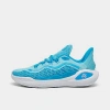 Under Armour Men's Basketball Shoe Curry 11 "mouthguard" Blue/blue In Sky Blue/capri/white