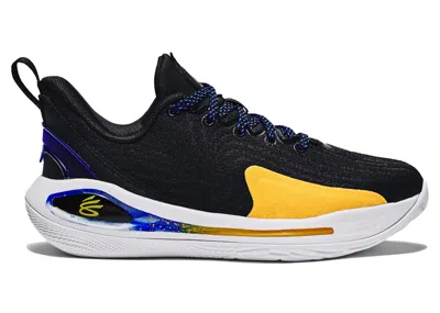Pre-owned Under Armour Curry Flow 12 Dub Nation Sneakers In Black/team Royal/taxi