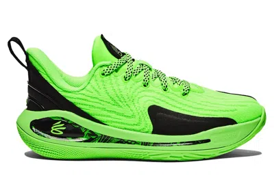 Pre-owned Under Armour Curry Flow 12 Extraterrestial Sneakers In Black/green
